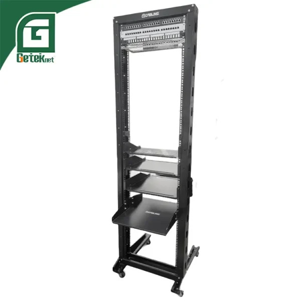 Server Rack 33u 33U 42U Open Frame Rack 19inch 600mm Width Network Rack 2 Pole Data ...