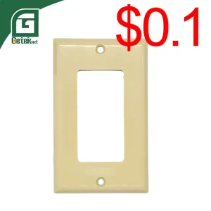 Face Plate USA Type Ivory Rj45 Computer Socket
