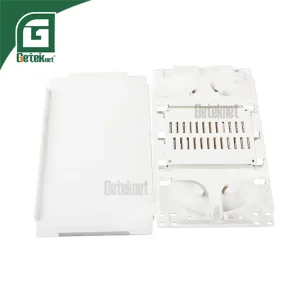 optical fiber splicing tray