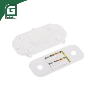 optical fiber splicing tray