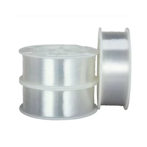 Transparent Glass Bare Fiber Optic Cable