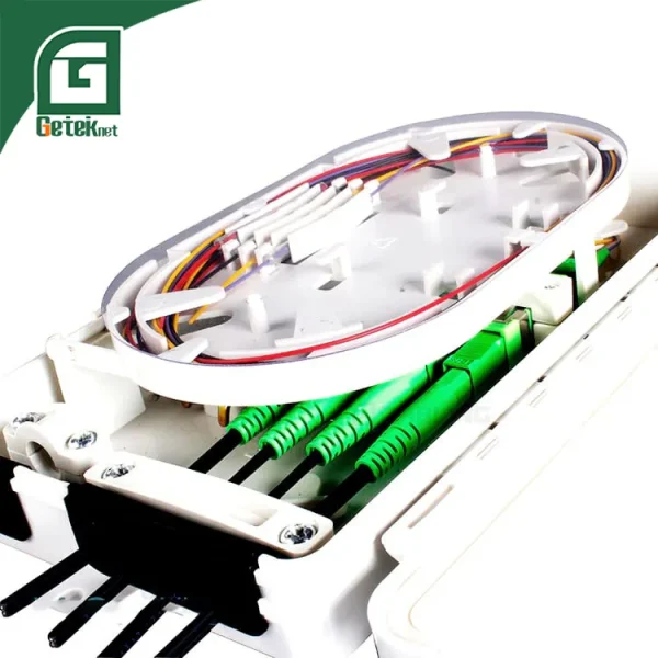 FTTH Outdoor Optic Fiber Box IP65 4 6 Core Optical Distribution Box ...