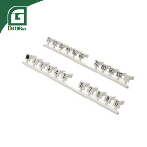 110 System Plug Number Set