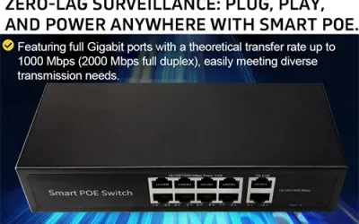 Power over Ethernet Guide: Why You Need a PoE Switch for CCTV and IoT